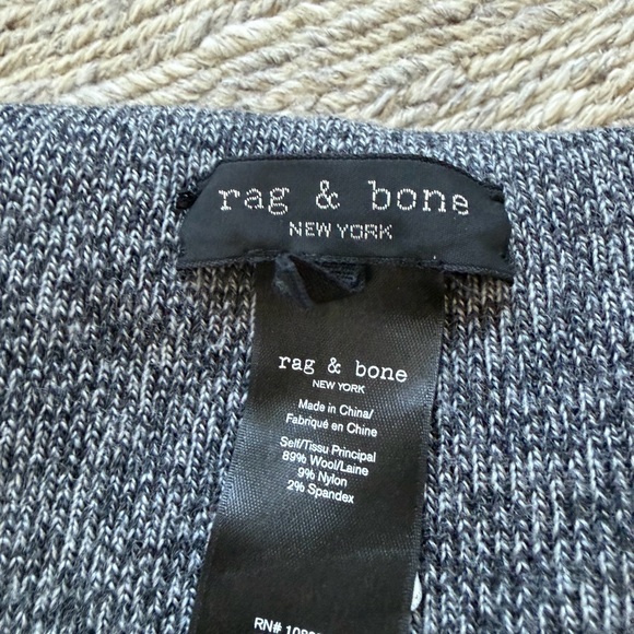 Rag & Bone Charcoal Knit Hat - Picture 3 of 4